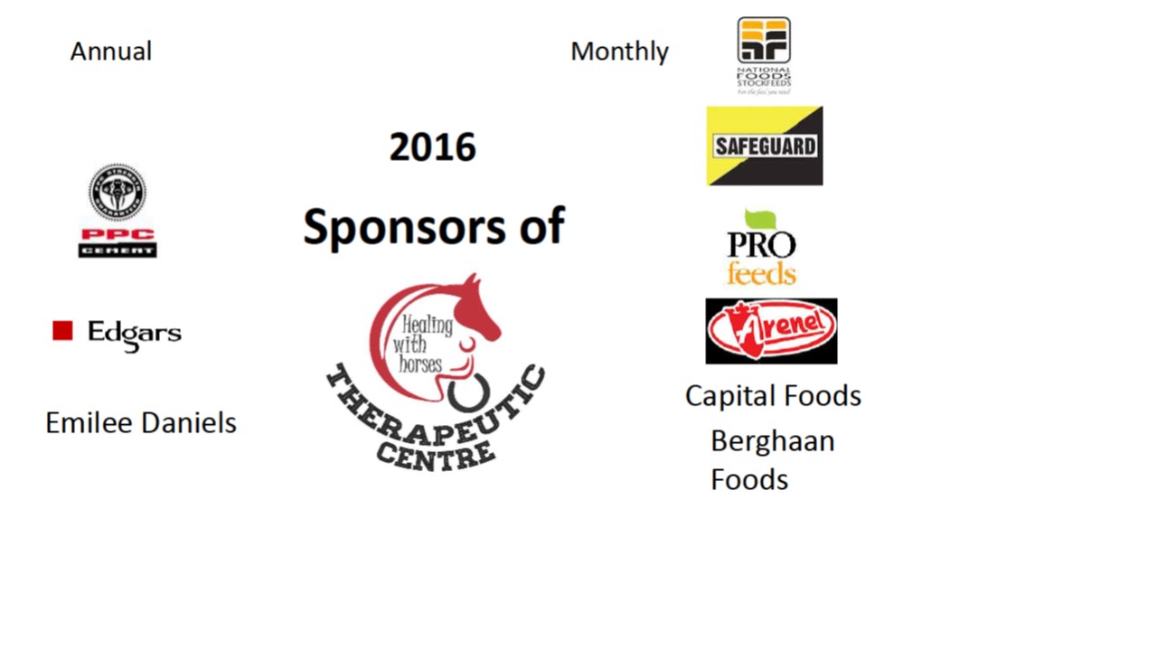 Healing with Horses Sponsors
